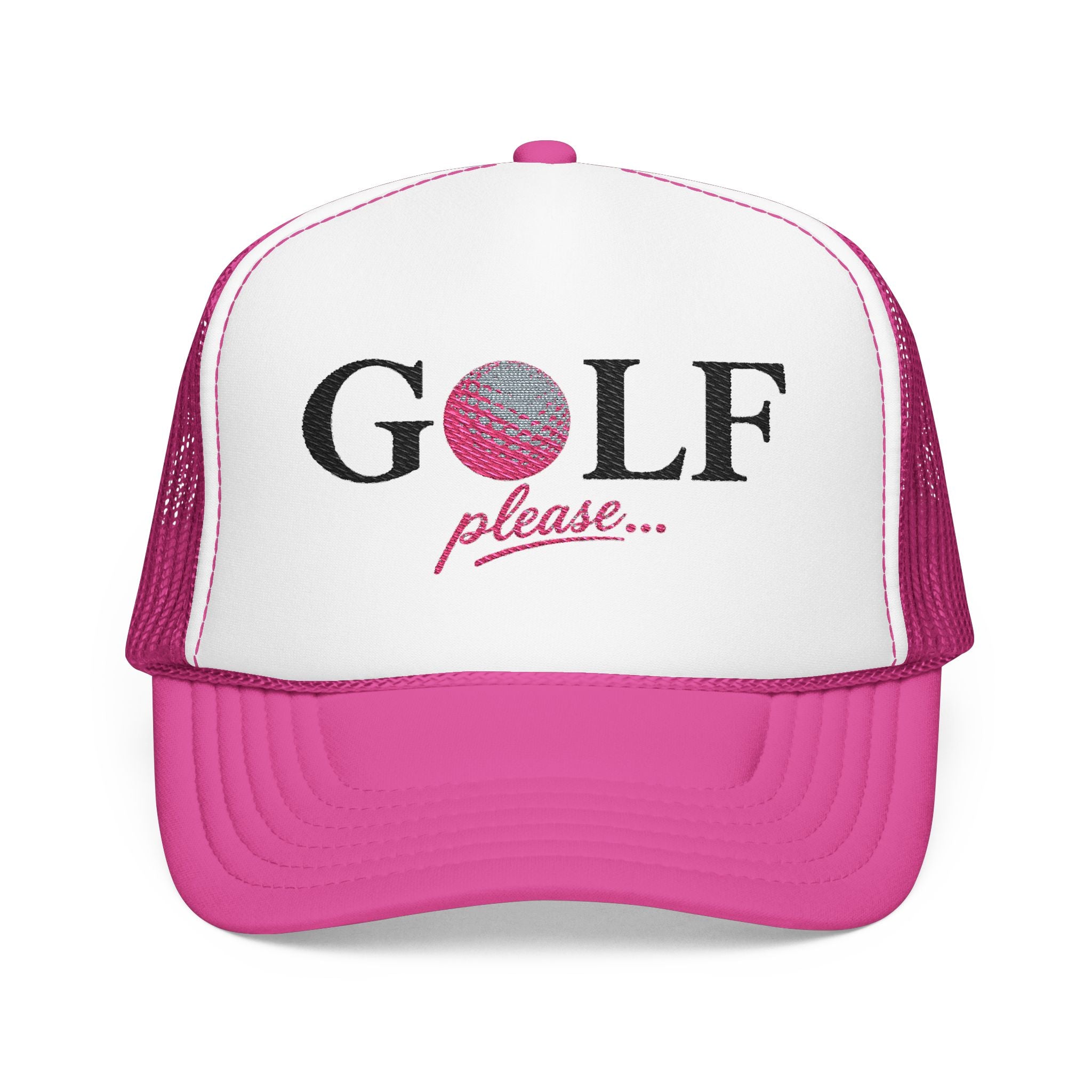 GOLF please, Golf Trucker Hat for Women
