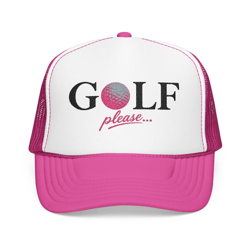 GOLF please, Golf Trucker Hat for Women