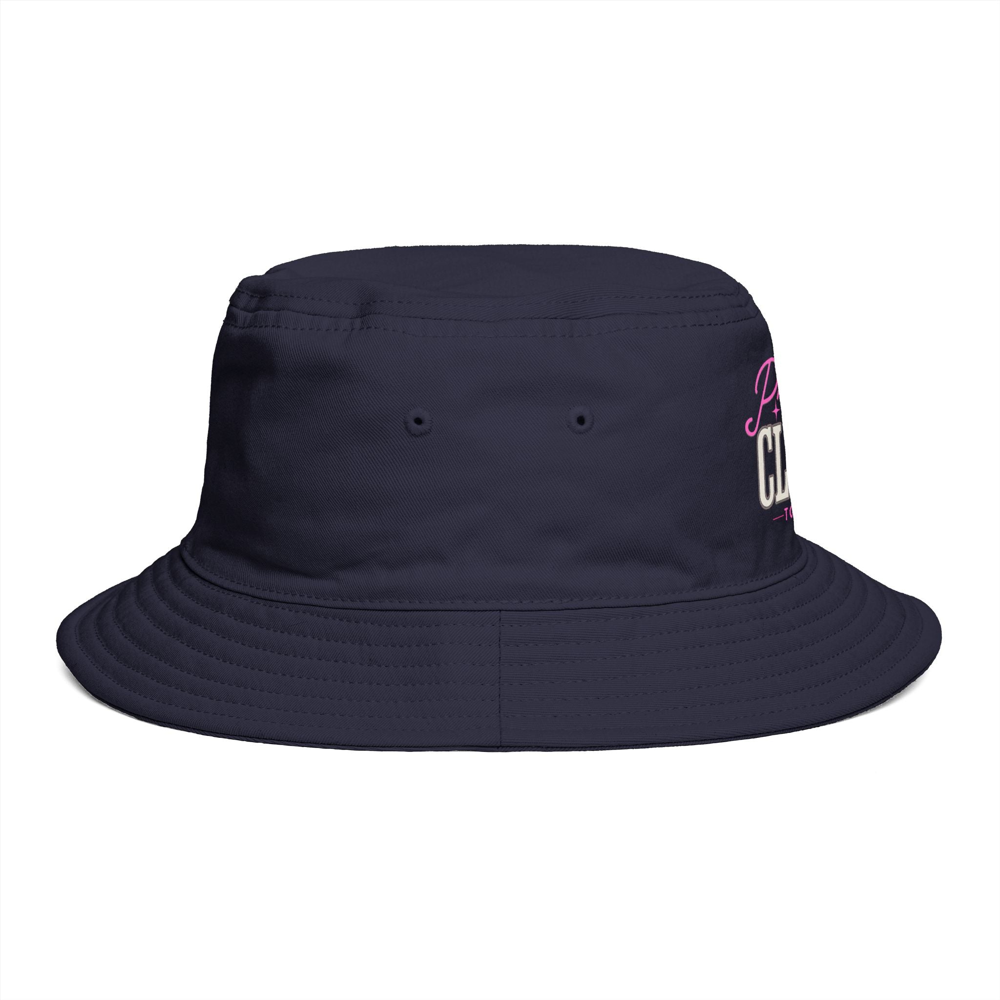 Pretty Close to Par Clubhouse Bucket Hat Olive Navy and Black | Embroidered Golf Hat | Women's Golf Bucket Hat | Golf Gift for Her