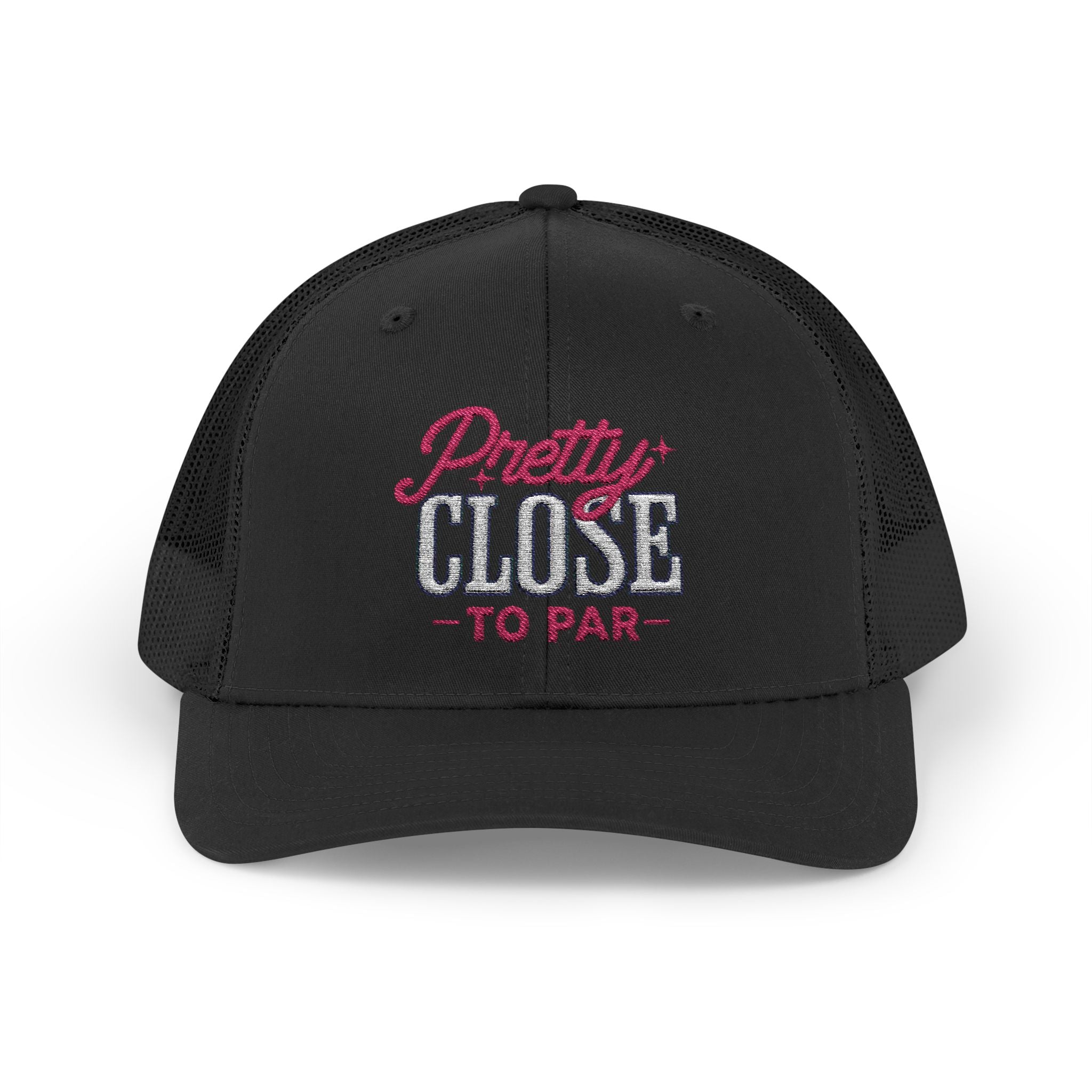 Pretty Close to Par Embroidered Women's Golf Hat