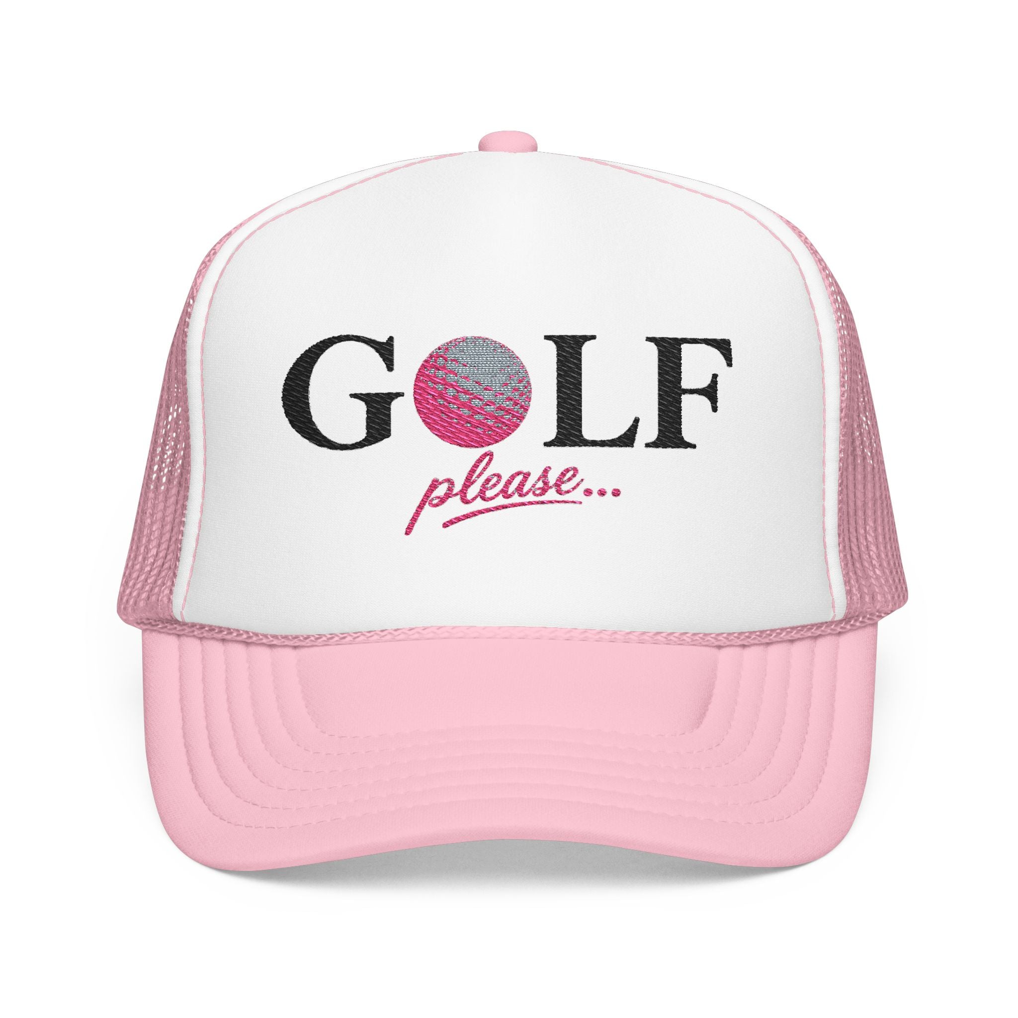 GOLF please, Golf Trucker Hat for Women