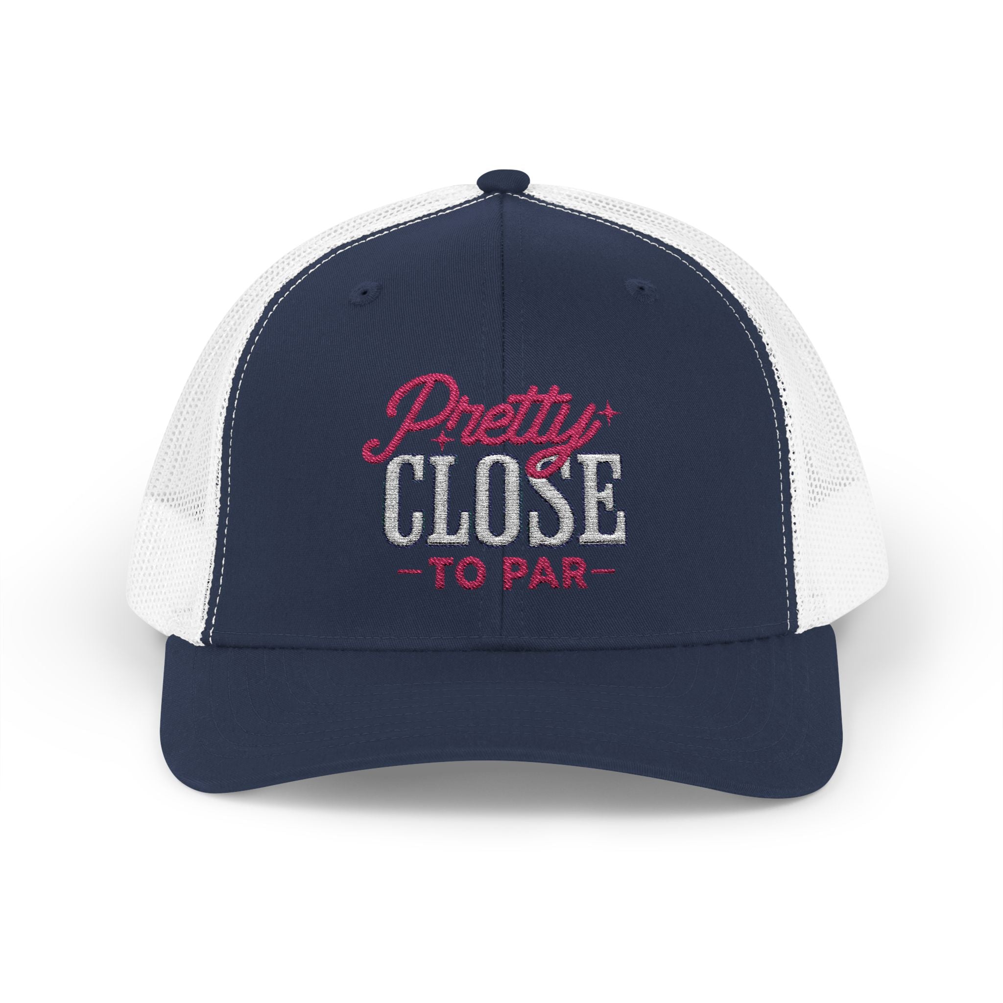 Pretty Close to Par Embroidered Women's Golf Hat