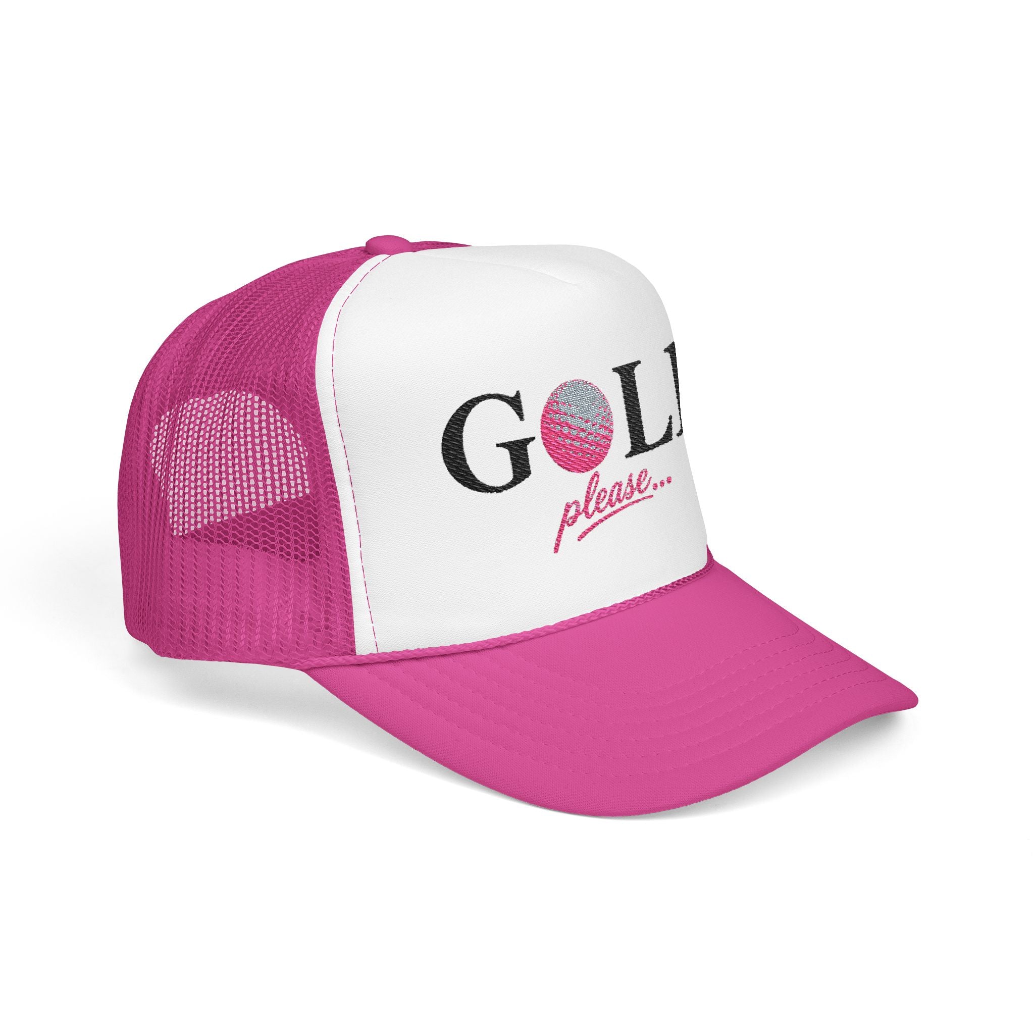 GOLF please, Golf Trucker Hat for Women