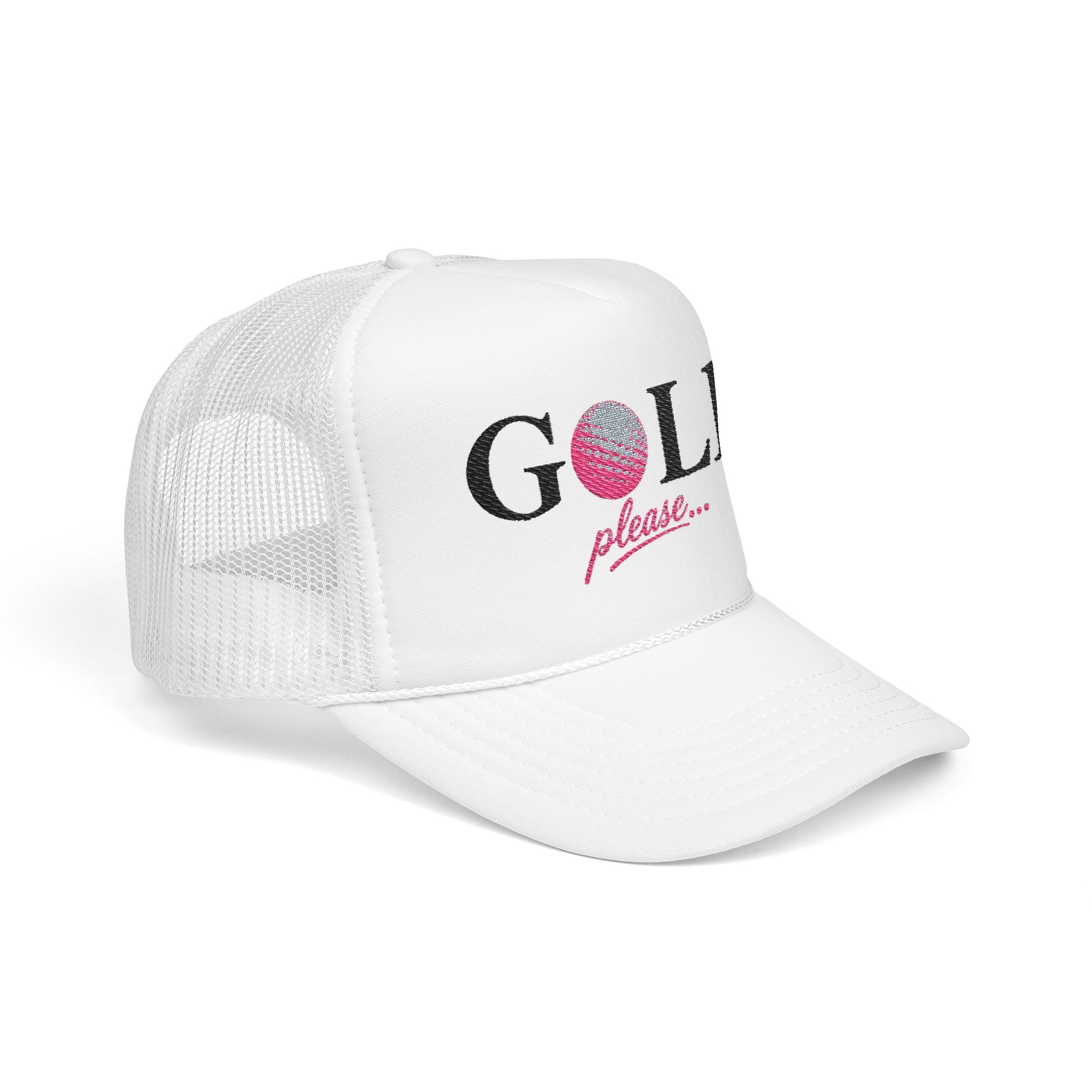 GOLF please, Golf Trucker Hat for Women