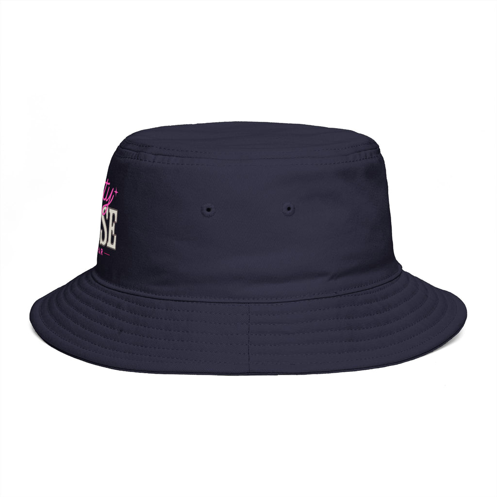 Pretty Close to Par Clubhouse Bucket Hat Olive Navy and Black | Embroidered Golf Hat | Women's Golf Bucket Hat | Golf Gift for Her