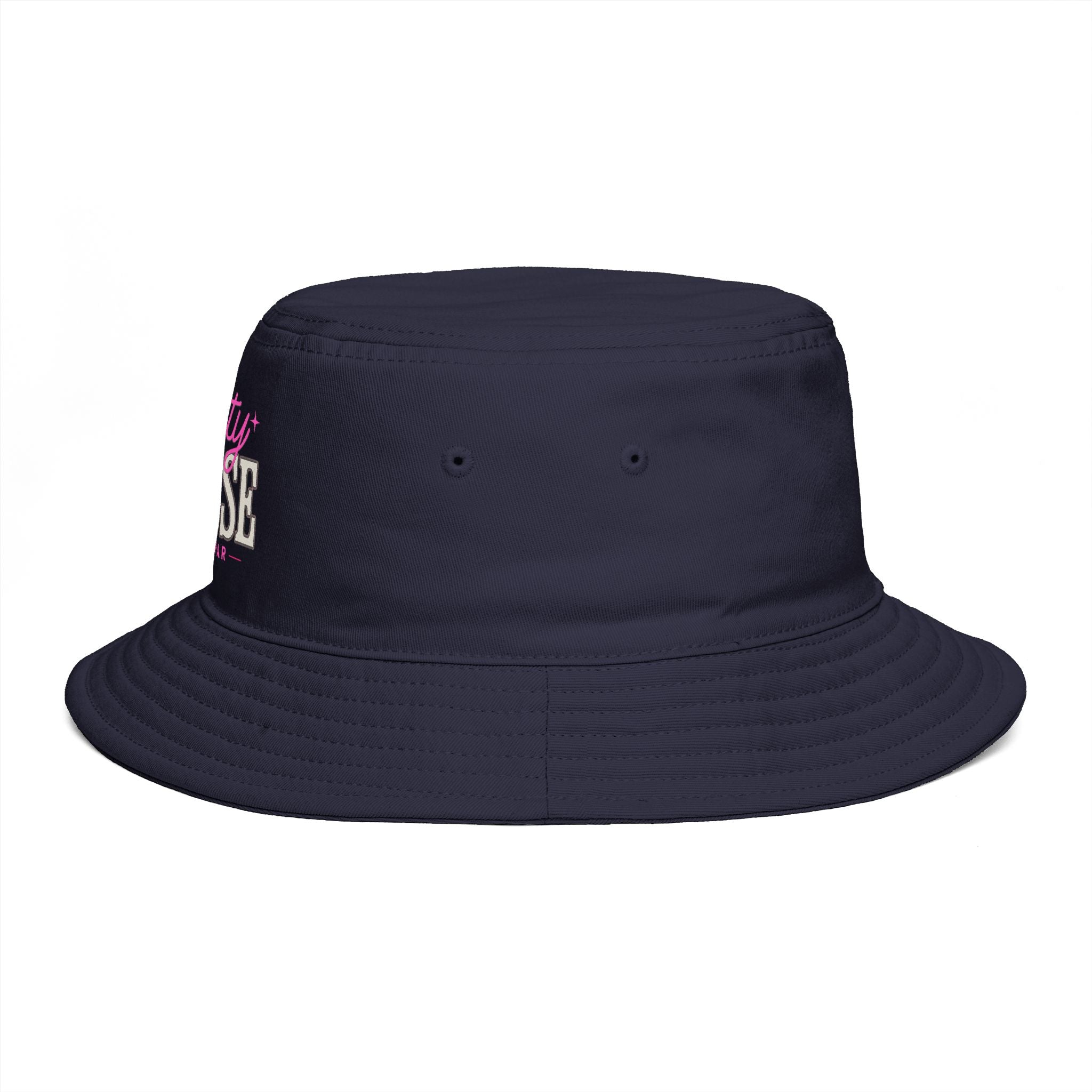 Pretty Close to Par Clubhouse Bucket Hat Olive Navy and Black | Embroidered Golf Hat | Women's Golf Bucket Hat | Golf Gift for Her