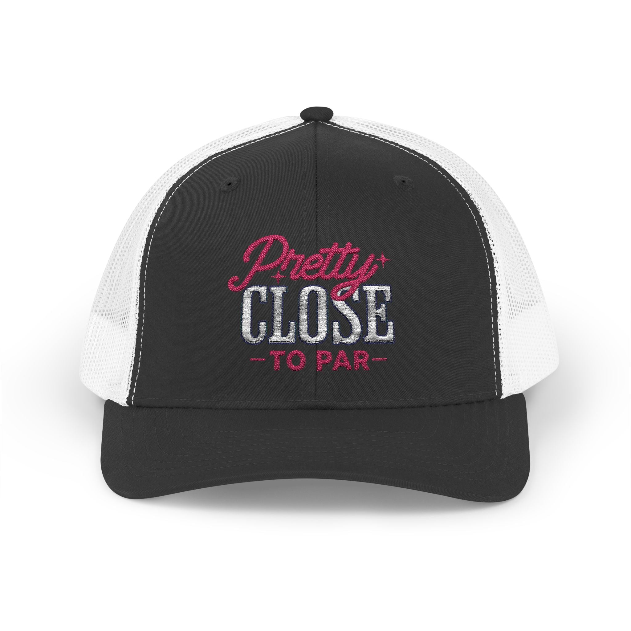 Pretty Close to Par Embroidered Women's Golf Hat