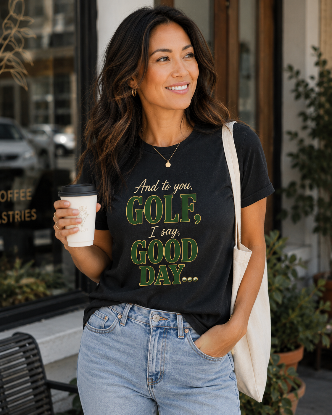 Golf Good Day Shirt, Funny Golf Shirt for Women