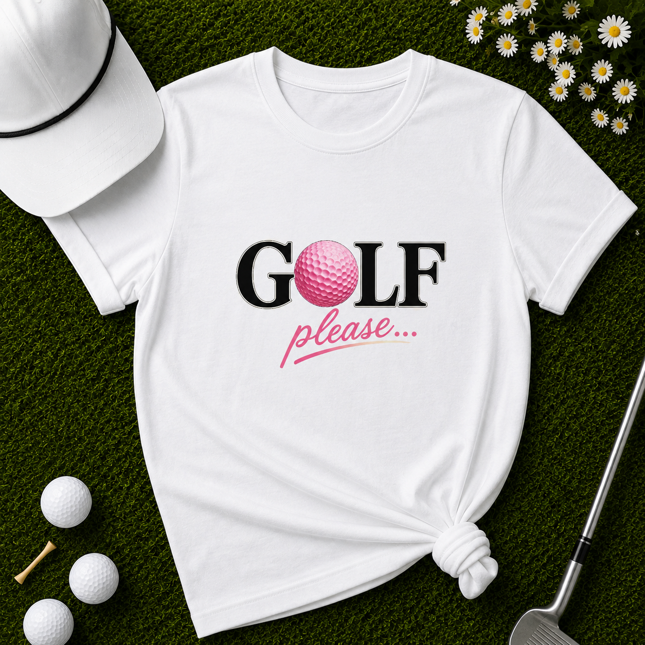 Golf Please, Women's Golf Shirt