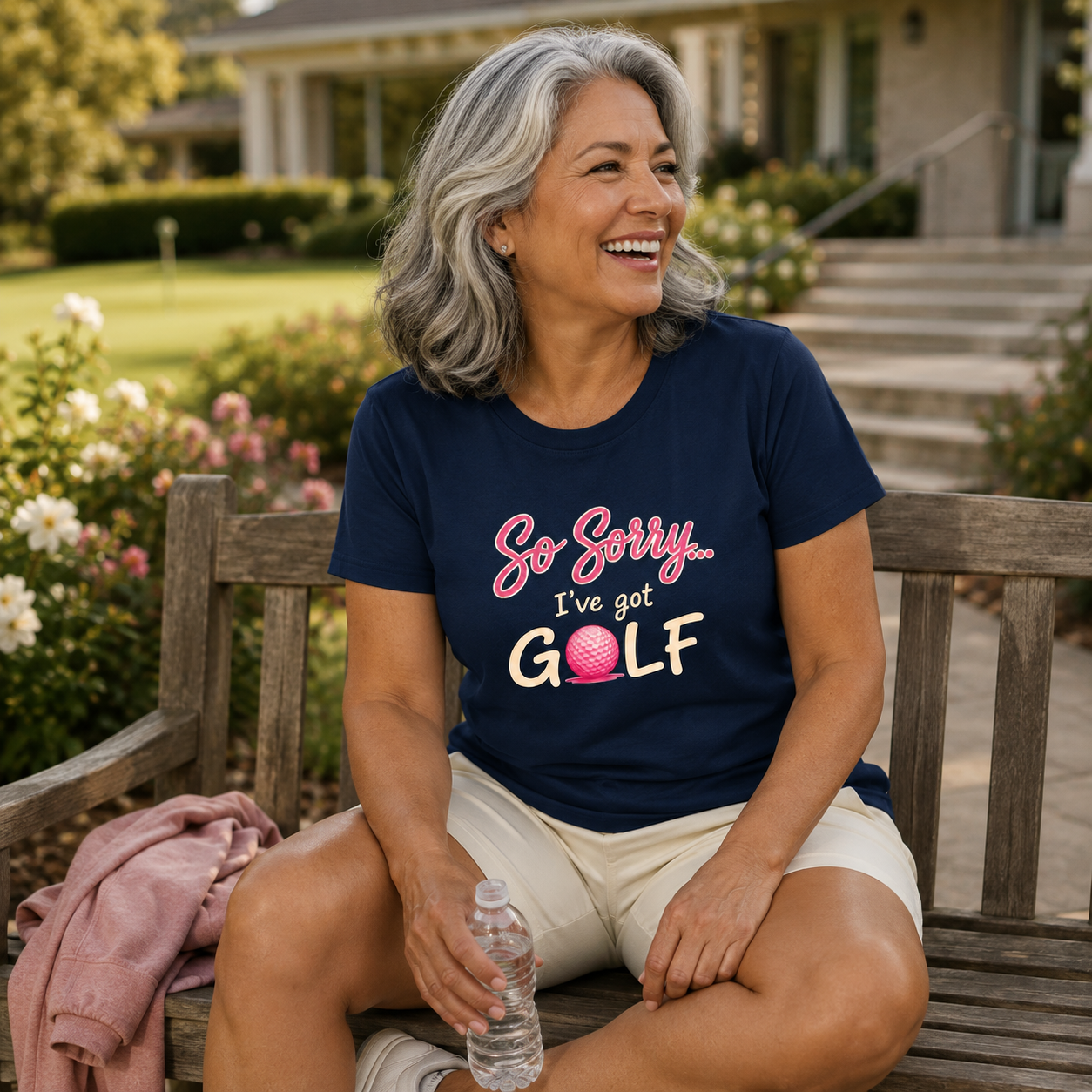 So Sorry I've Got Golf, Women's Golf Shirt