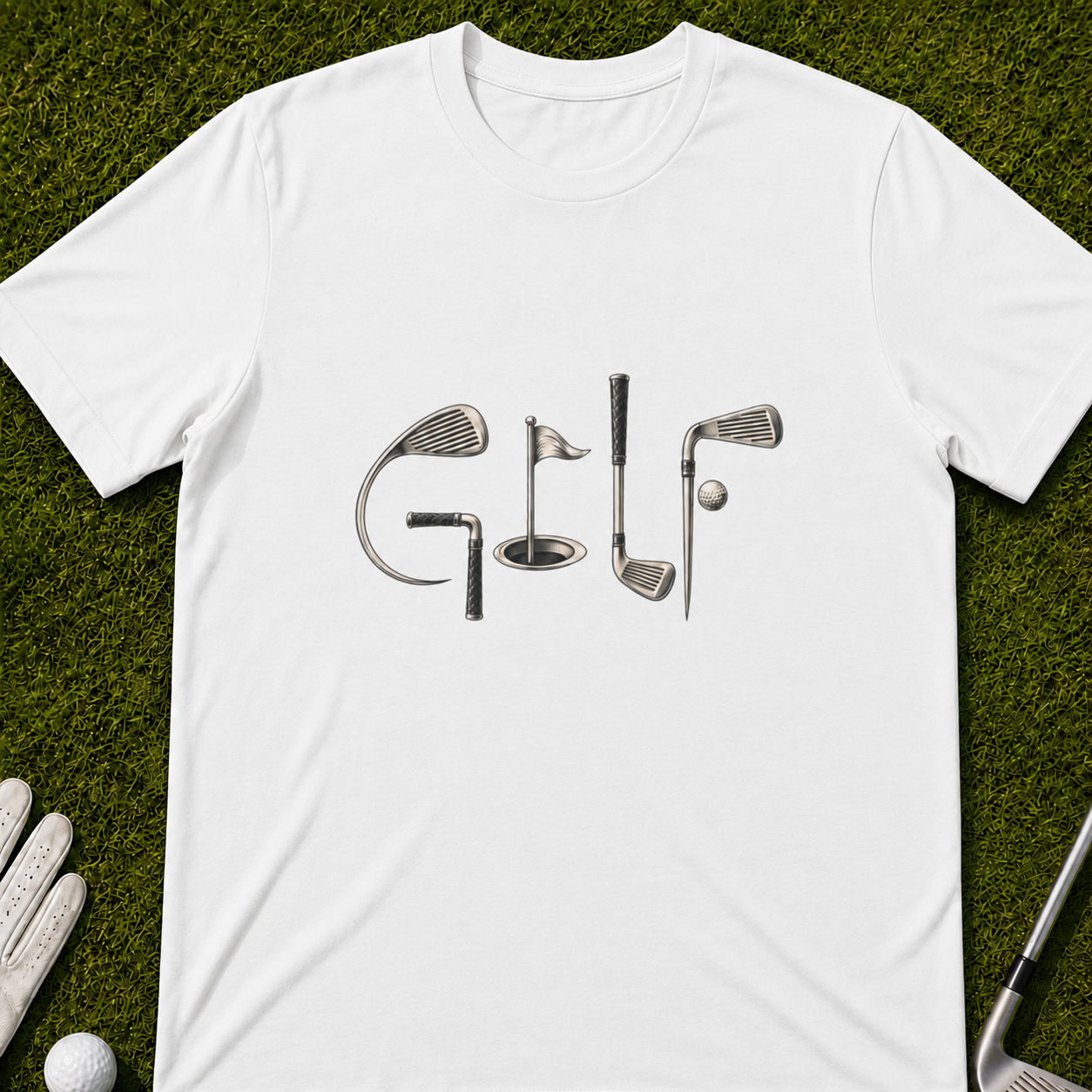 Golf Clubs Shirt, Unisex Golf Shirt