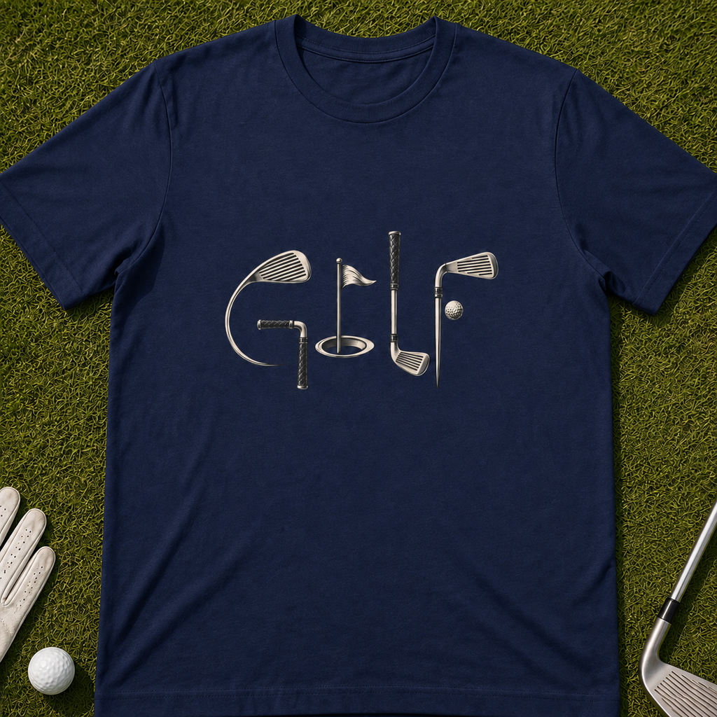Golf Clubs Shirt, Unisex Golf Shirt