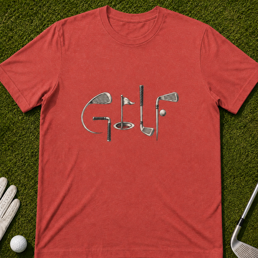 Golf Clubs Shirt, Unisex Golf Shirt