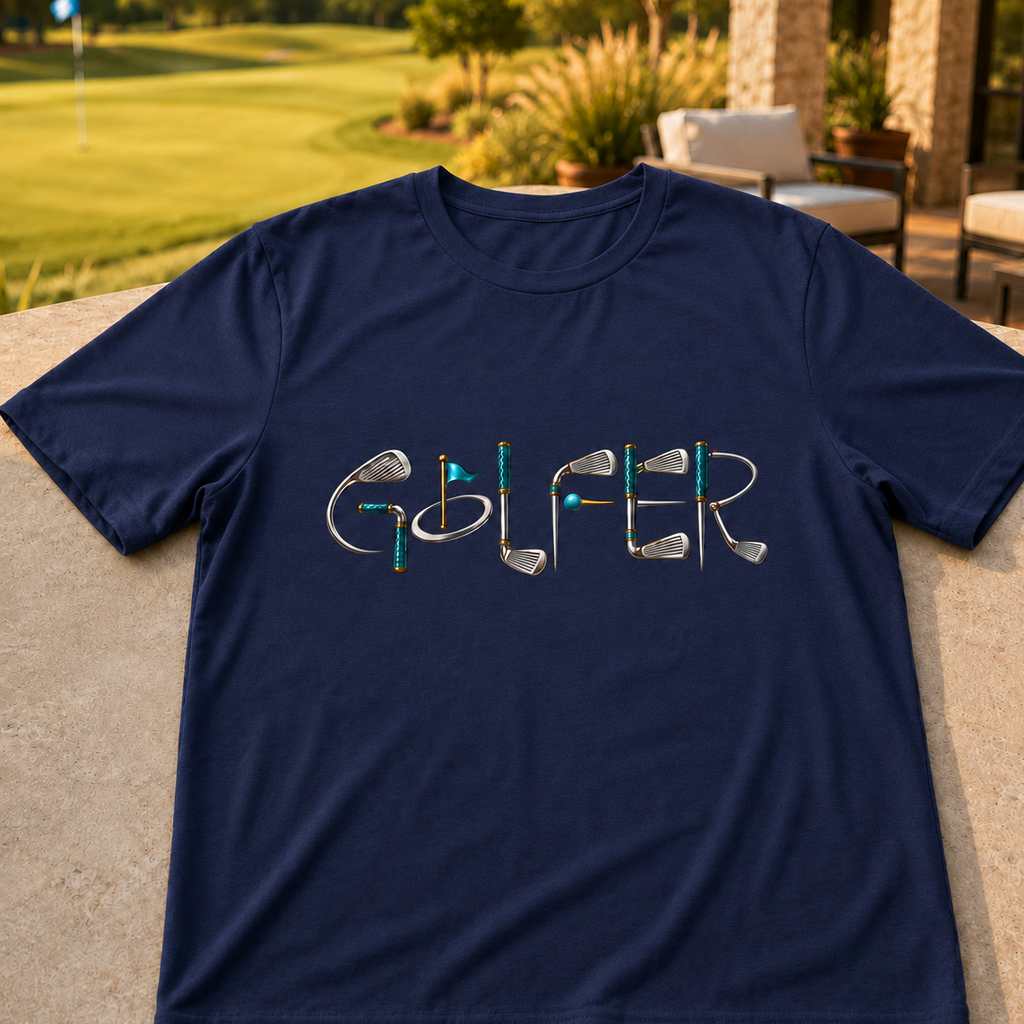 Golf Clubs Shirt, Unisex Golf Shirt