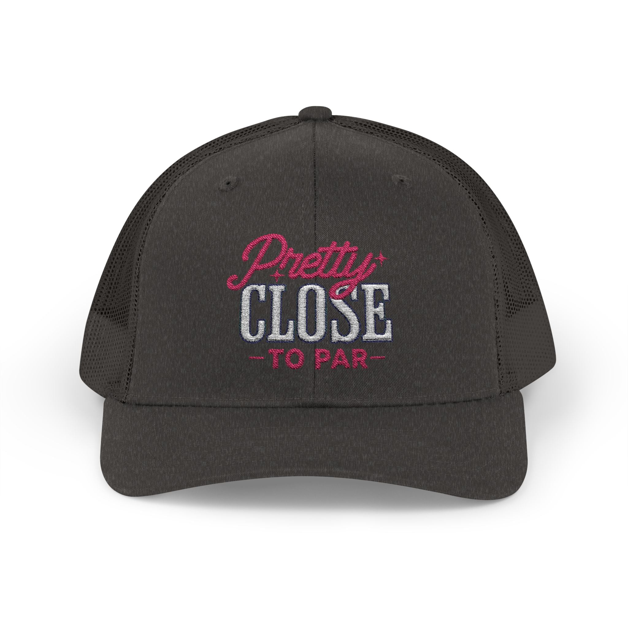 Pretty Close to Par Embroidered Women's Golf Hat