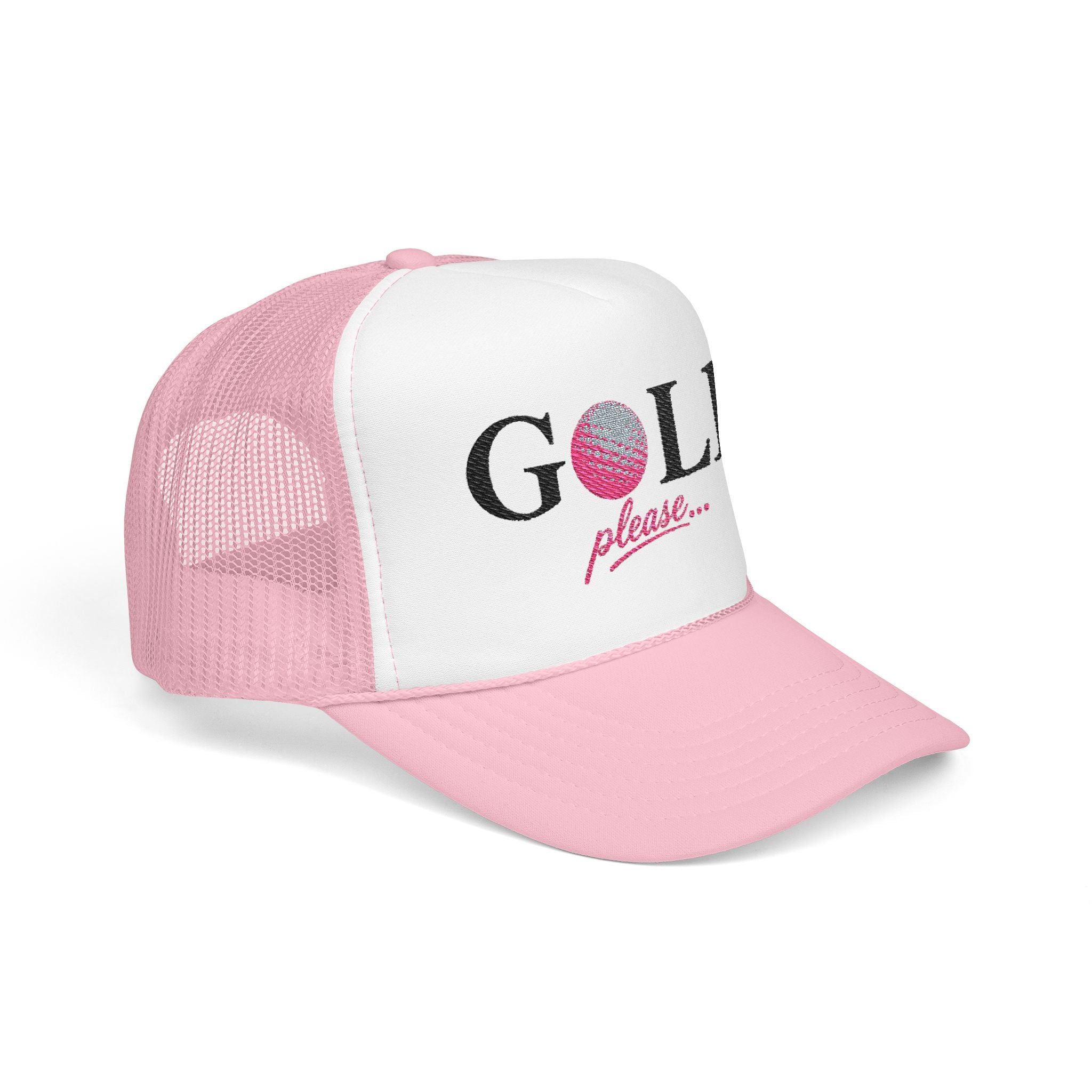 GOLF please, Golf Trucker Hat for Women