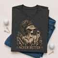 Never Better Golf Shirt for Women | Funny Women's Golf Lifestyle Shirt, Golfer Gift | Golf Lover Shirt | Bella Canvas Tri Blend Tee
