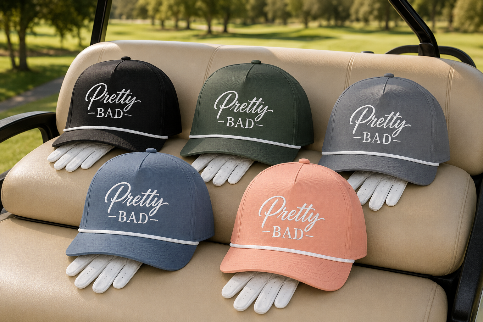 Pretty Bad, Golf Hat for Women